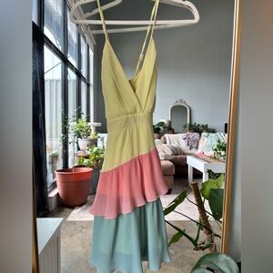 Colorful Sleeveless Dress